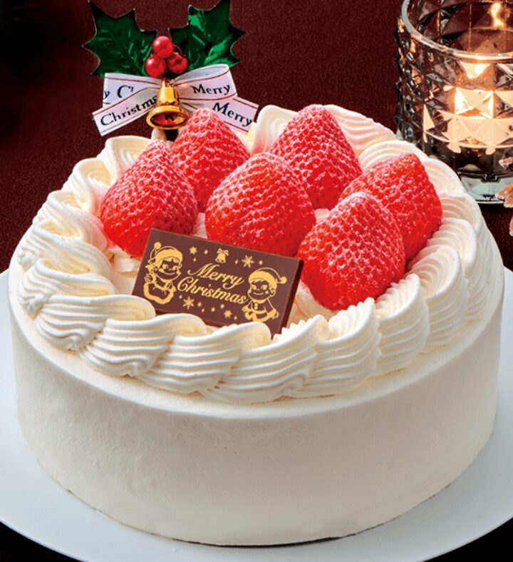 不二家クリスマス苺のスペシャルショートケーキ