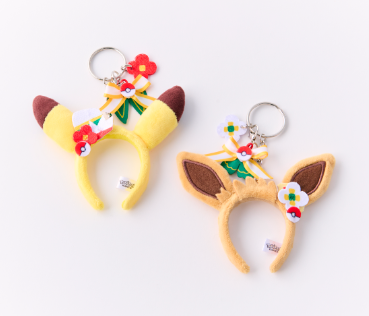 ミニカチューシャキーホルダー