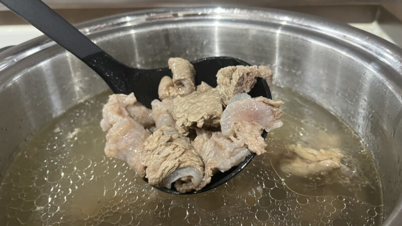 コストコの牛すじ下処理