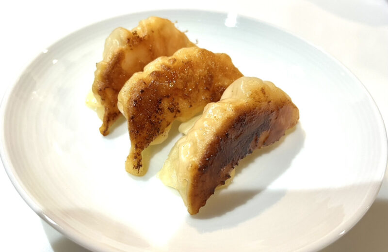 餃子計画エビ餃子焼き