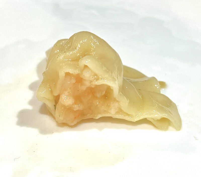 エビ餃子の断面